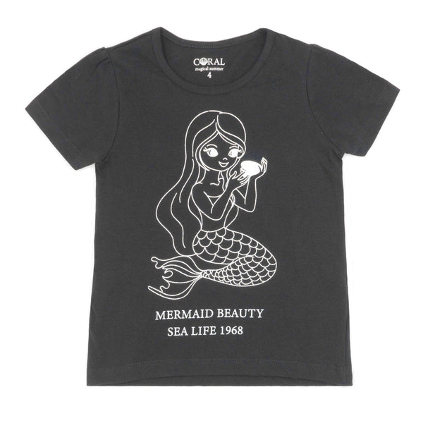 חליפת טייץ בת ים וצדפים Mermaid Beauty בנות