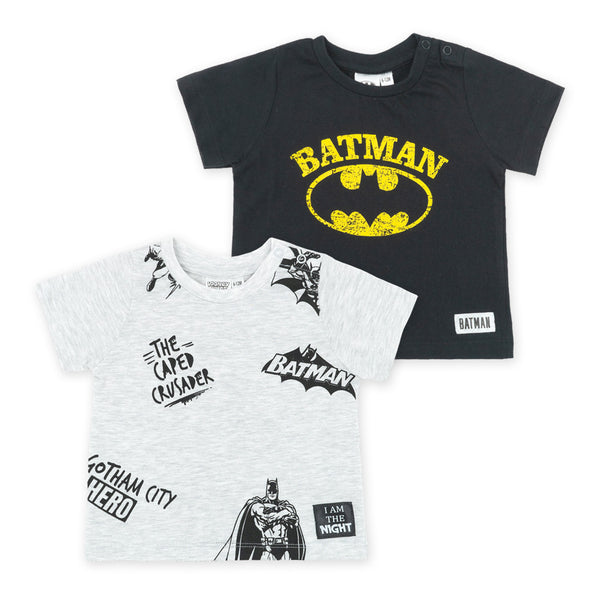 זוג חולצות באטמן תינוקות בנים 6-36