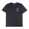 חולצה שחורה מודפסת דו צדדית K-Seven גברים S-XXL