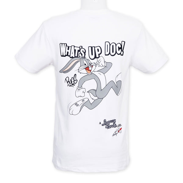 חולצת לוני טונס What's Up Doc! עם אפליקציית רקמה גברים XS-XXL