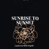חולצת ויסקוזה מודפסת Sunrise To Sunset נשים